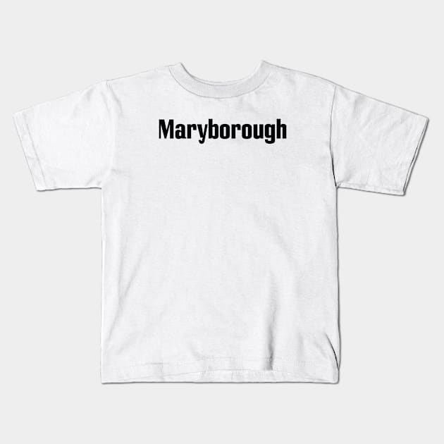 Maryborough Kids T-Shirt by ProjectX23Red